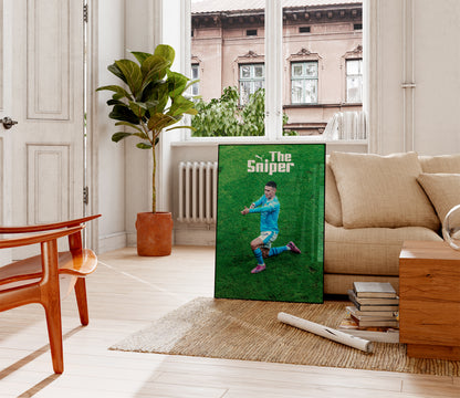 Phil Foden 'Sniper' Poster