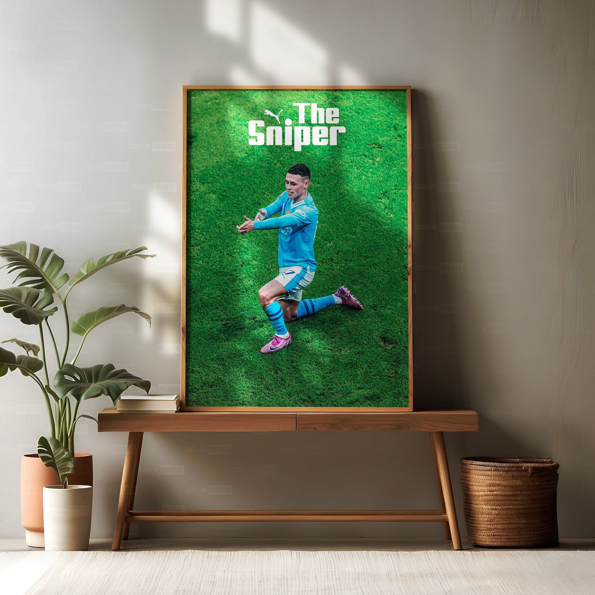 Phil Foden 'Sniper' Poster
