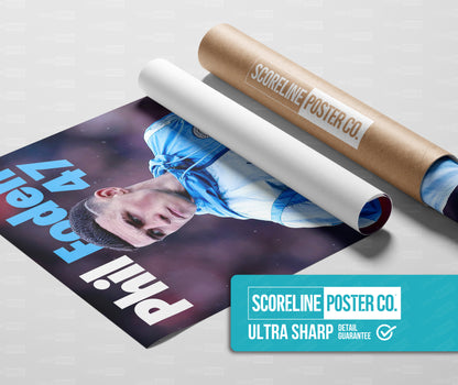 Phil Foden Poster