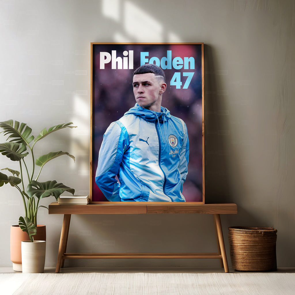 Phil Foden Poster