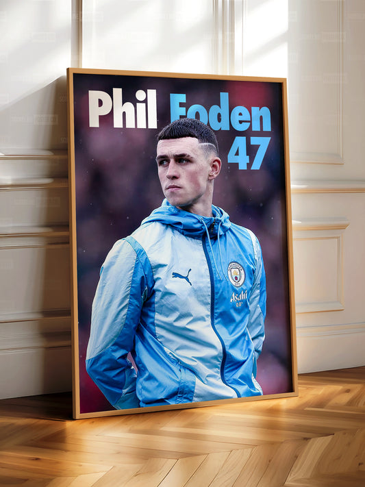 Phil Foden Poster