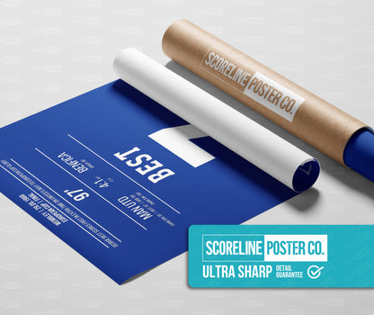 George Best Shirt Poster