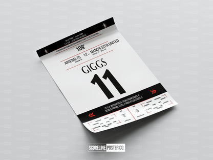 Ryan Giggs Shirt Poster