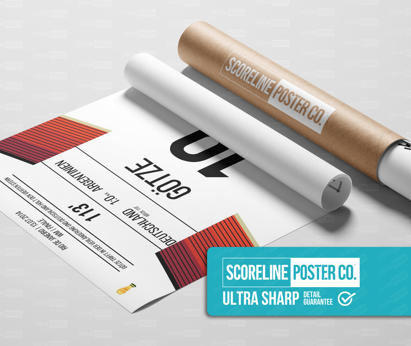 Mario Gotze World Cup Shirt Poster