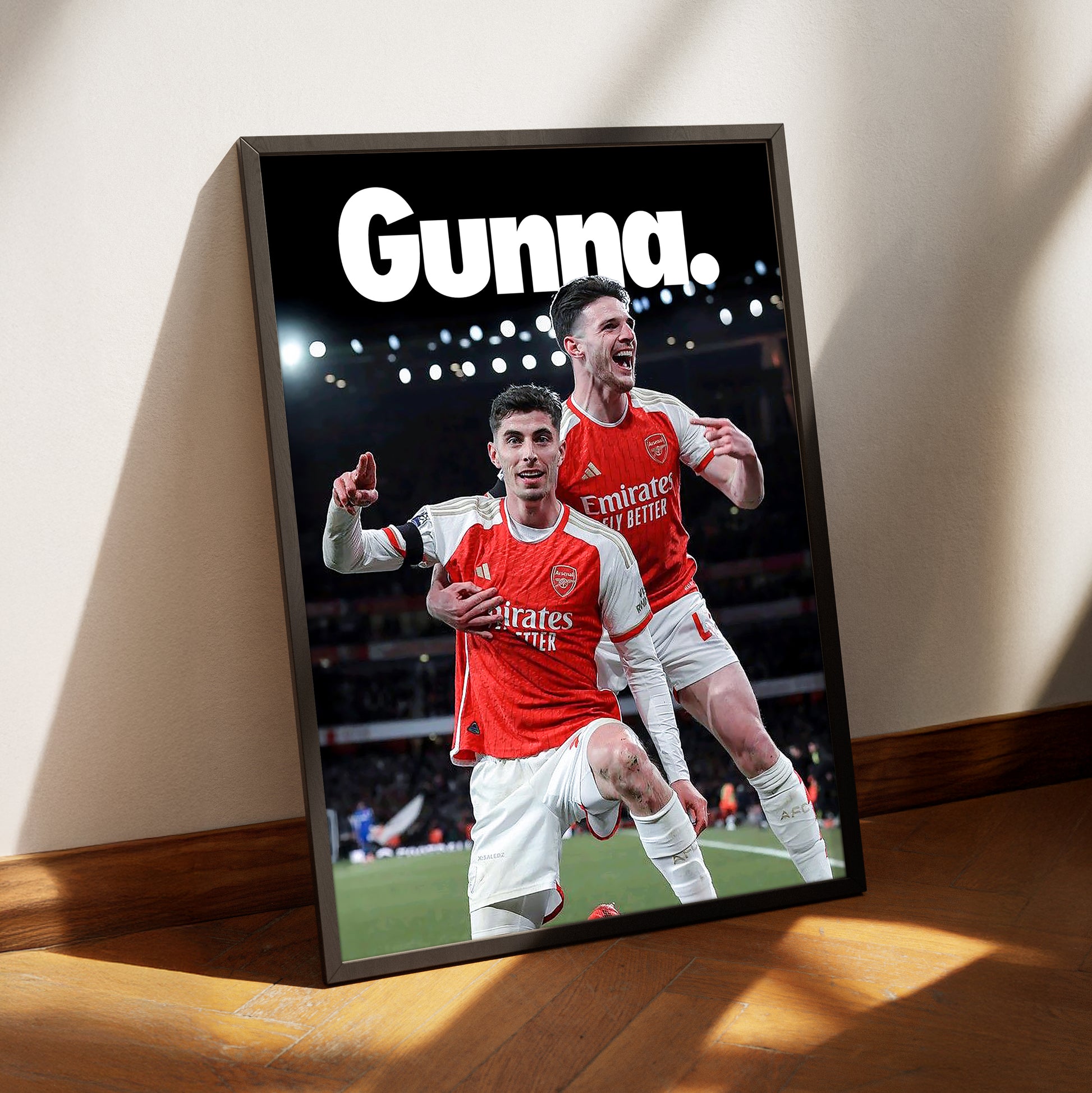 Declan Rice &  Kai Havertz 'Gunna' Poster