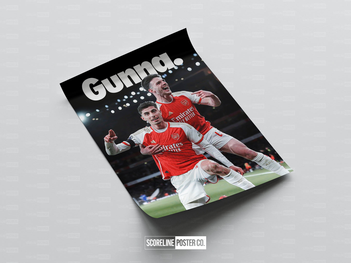 Declan Rice &  Kai Havertz 'Gunna' Poster