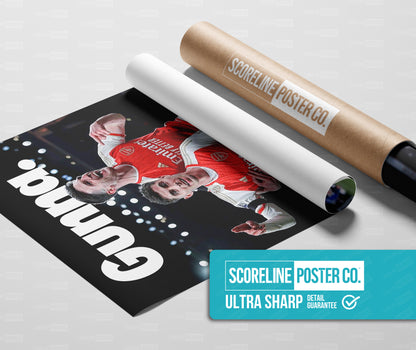 Declan Rice &  Kai Havertz 'Gunna' Poster