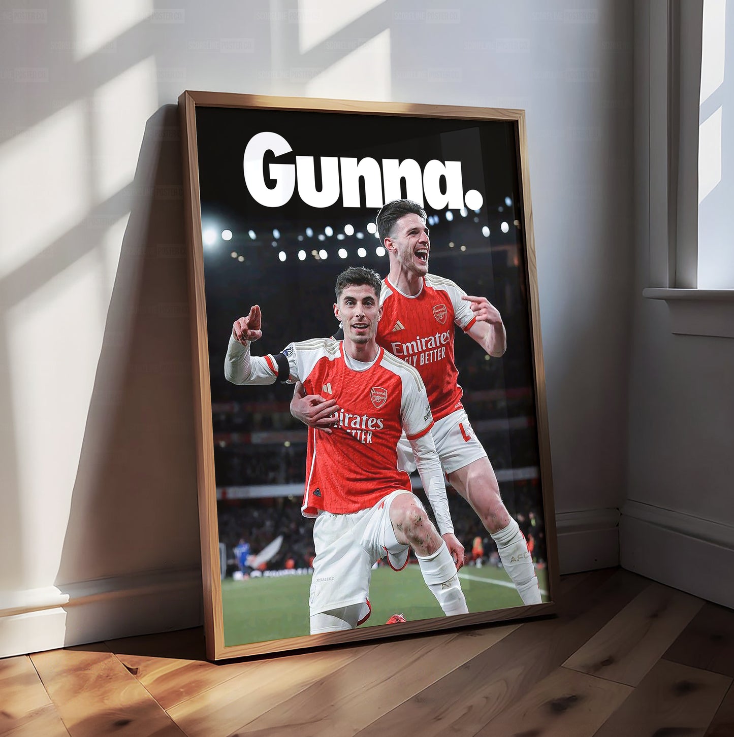Declan Rice &  Kai Havertz 'Gunna' Poster