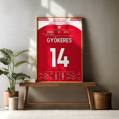 Viktor Gyokeres Shirt Poster