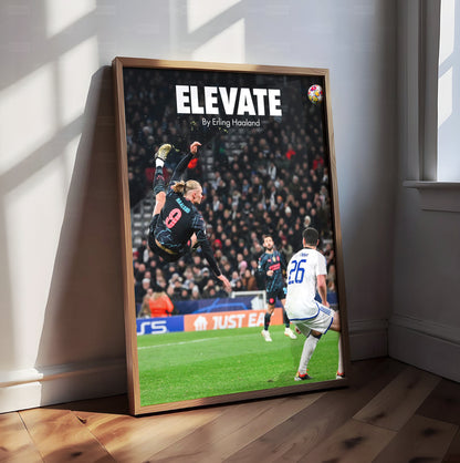 Erling Haaland 'Elevate' Poster