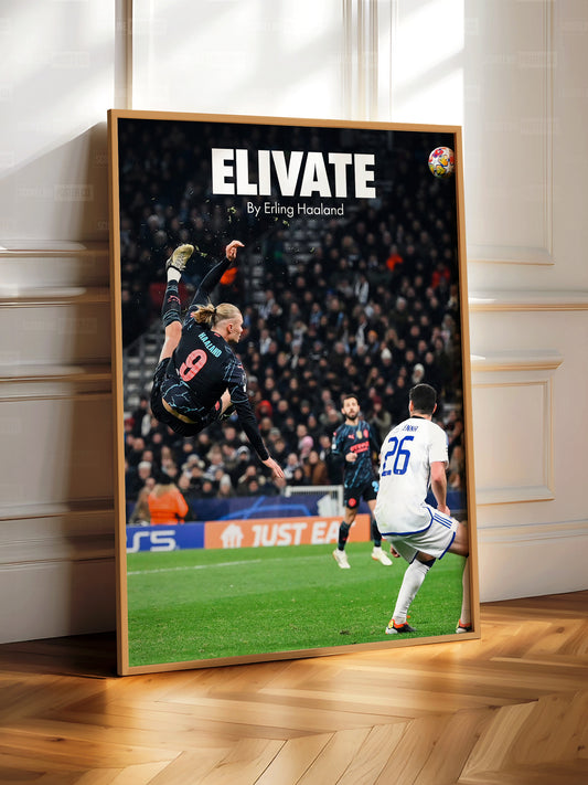 Erling Haaland 'Elevate' Poster