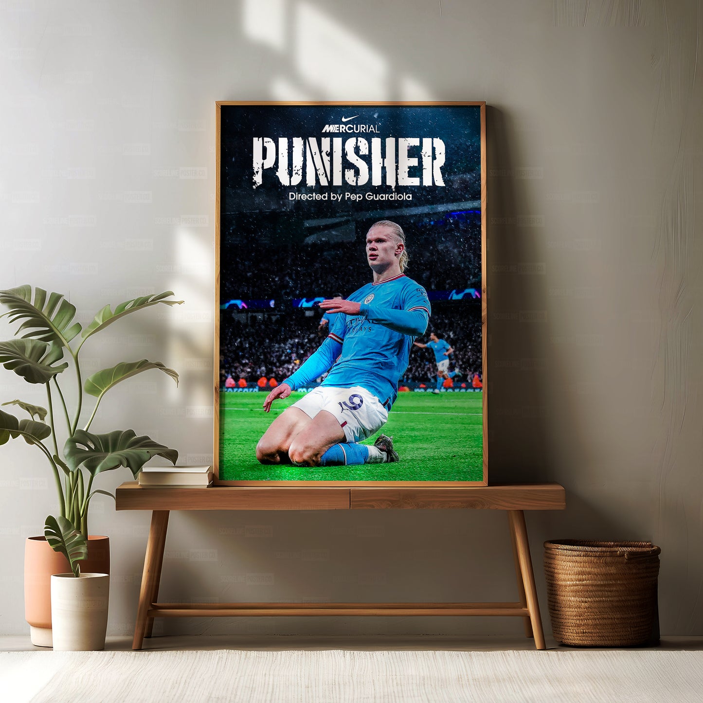 Erling Haaland 'Punisher' Poster