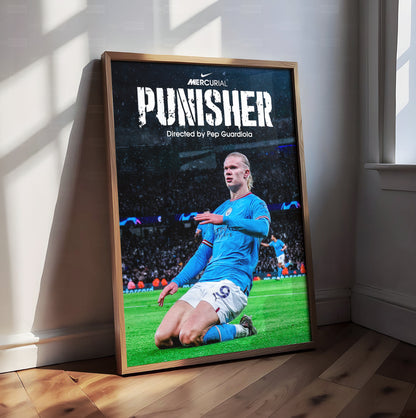 Erling Haaland 'Punisher' Poster