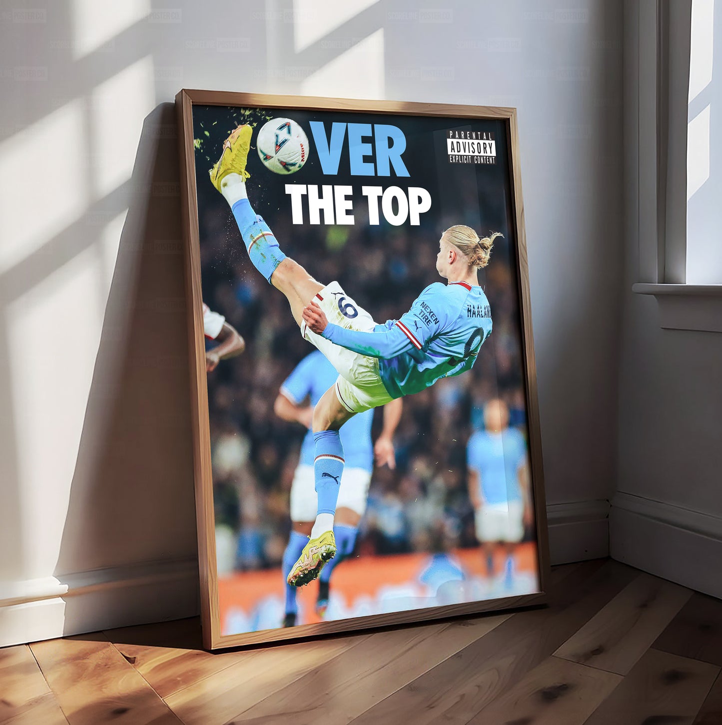 Erling Haaland 'Over The Top' Poster