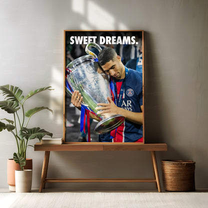 Achraf Hakimi 'Sweet Dreams' Poster