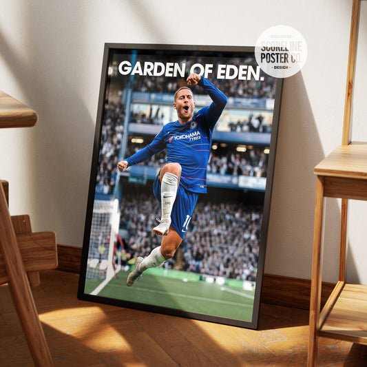 Eden Hazard 'Garden Of Eden' Poster