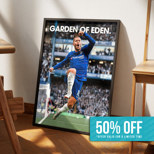 Eden Hazard 'Garden Of Eden' Poster