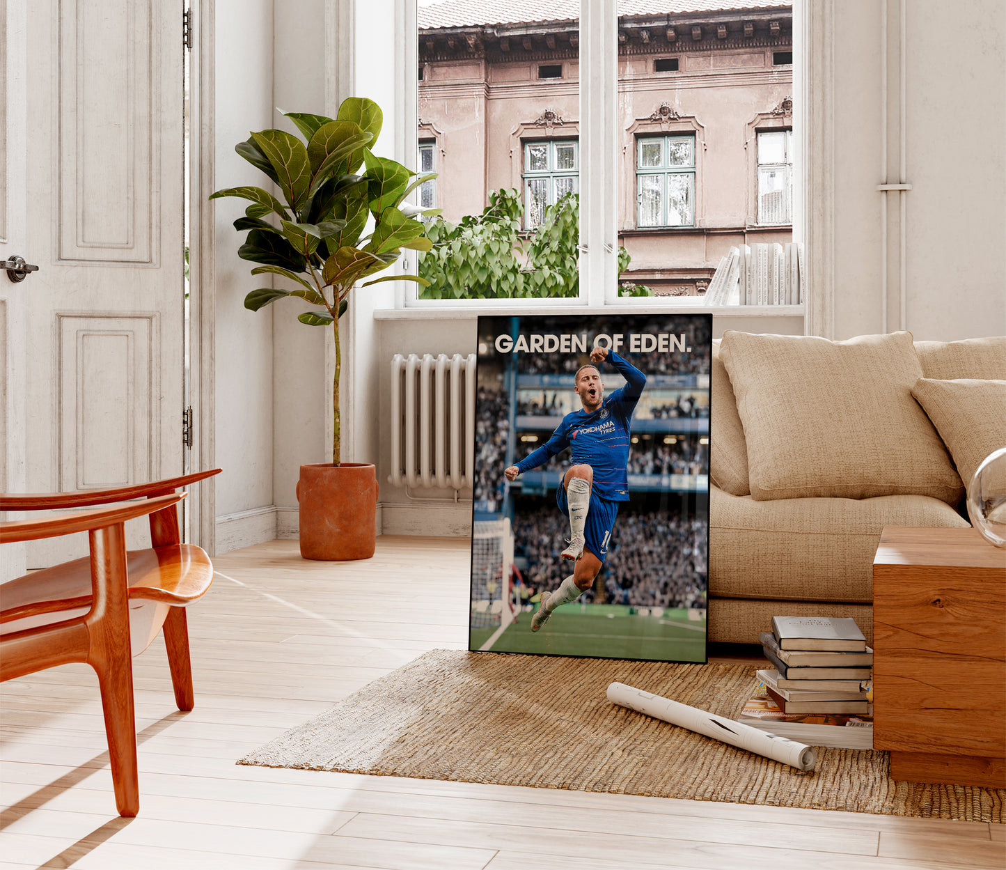 Eden Hazard 'Garden Of Eden' Poster