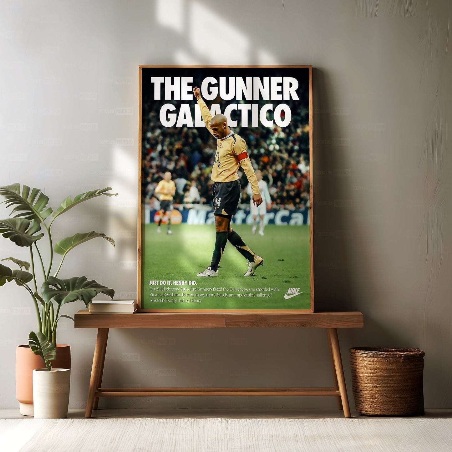 Thierry Henry 'Gunner Galactico' Poster