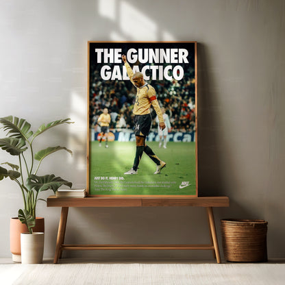 Thierry Henry 'Gunner Galactico' Poster