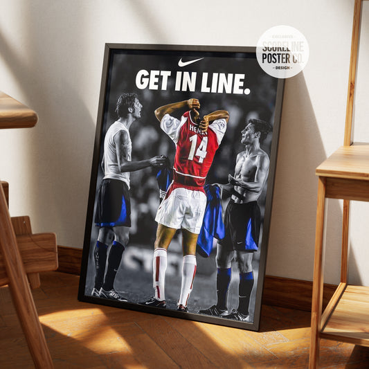 Thierry Henry 'Get In Line' Poster