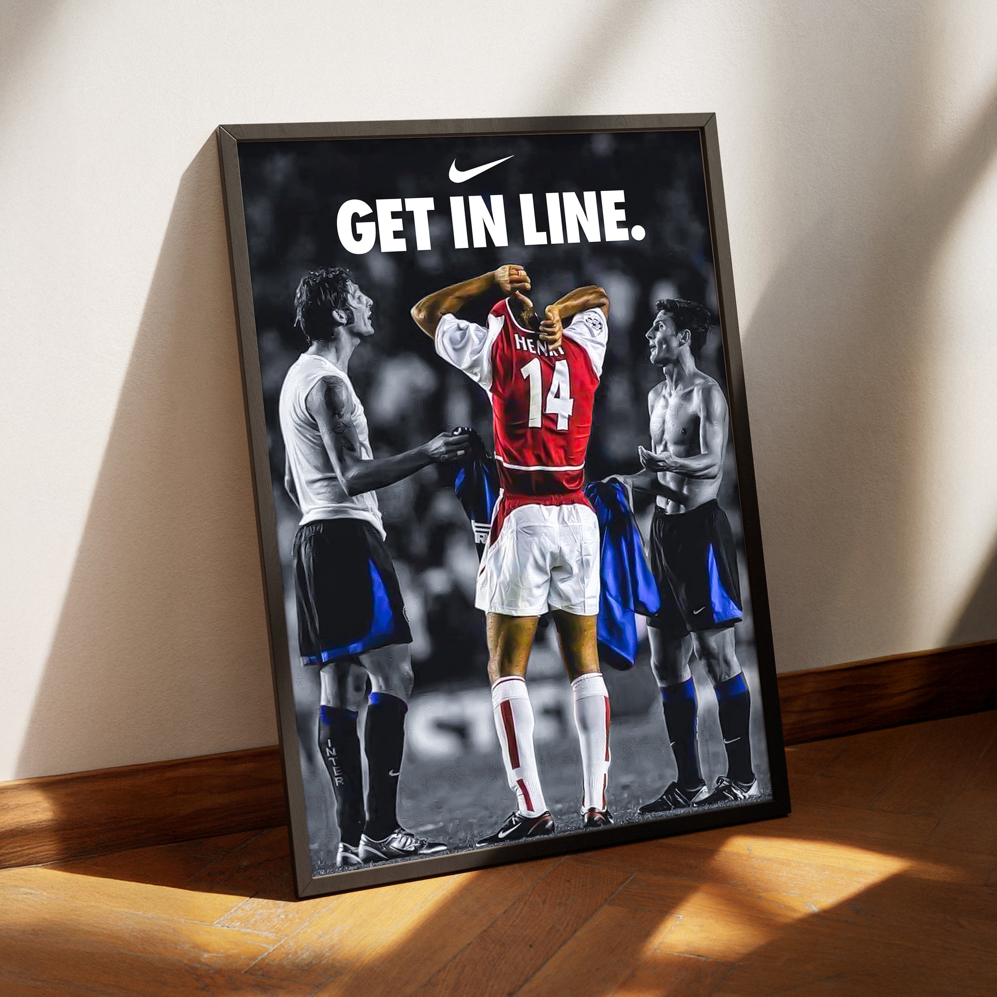 Thierry Henry 'Get In Line' Poster