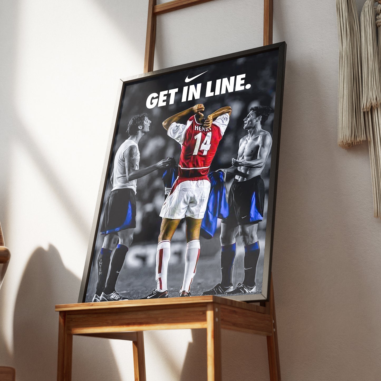 Thierry Henry 'Get In Line' Poster