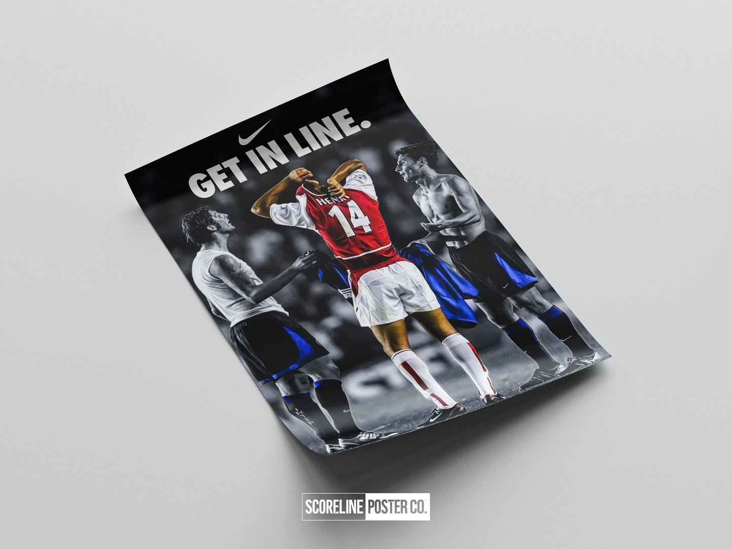 Thierry Henry 'Get In Line' Poster