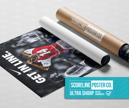 Thierry Henry 'Get In Line' Poster