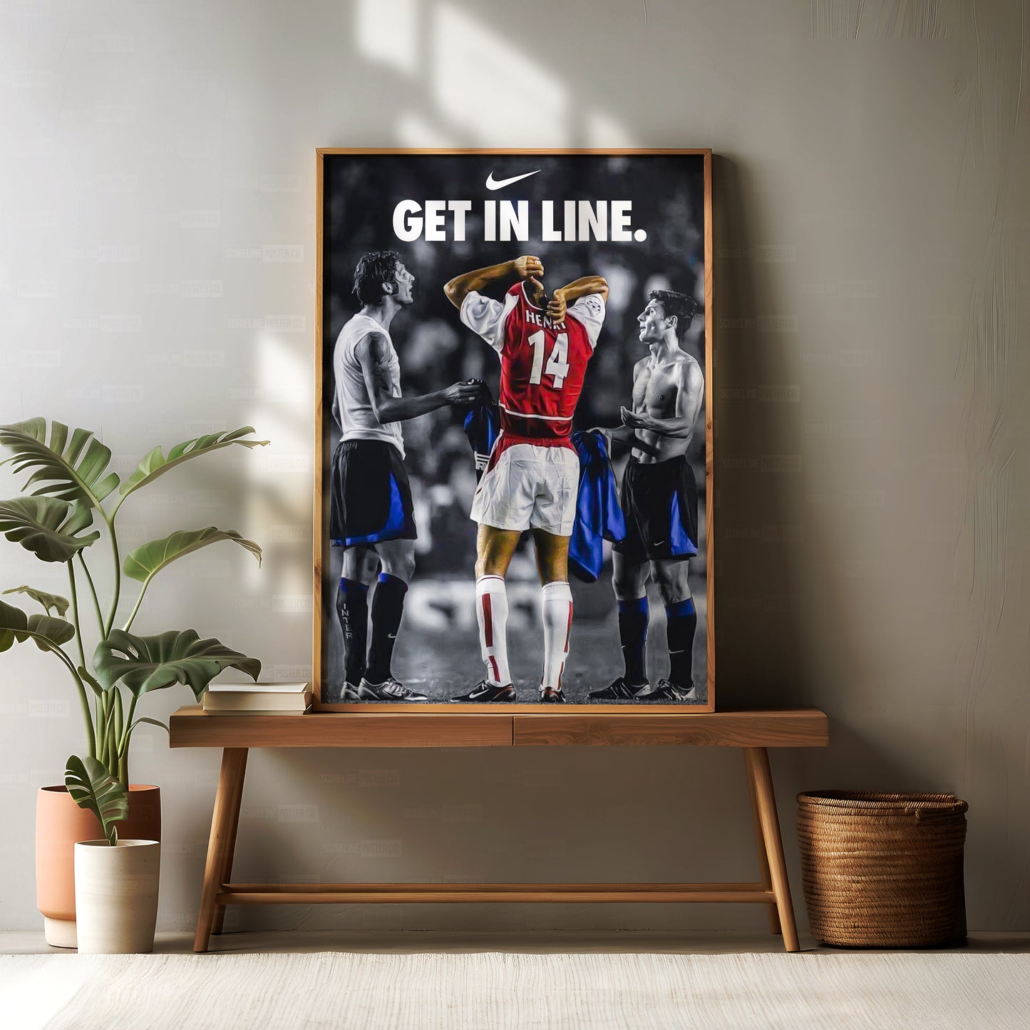 Thierry Henry 'Get In Line' Poster