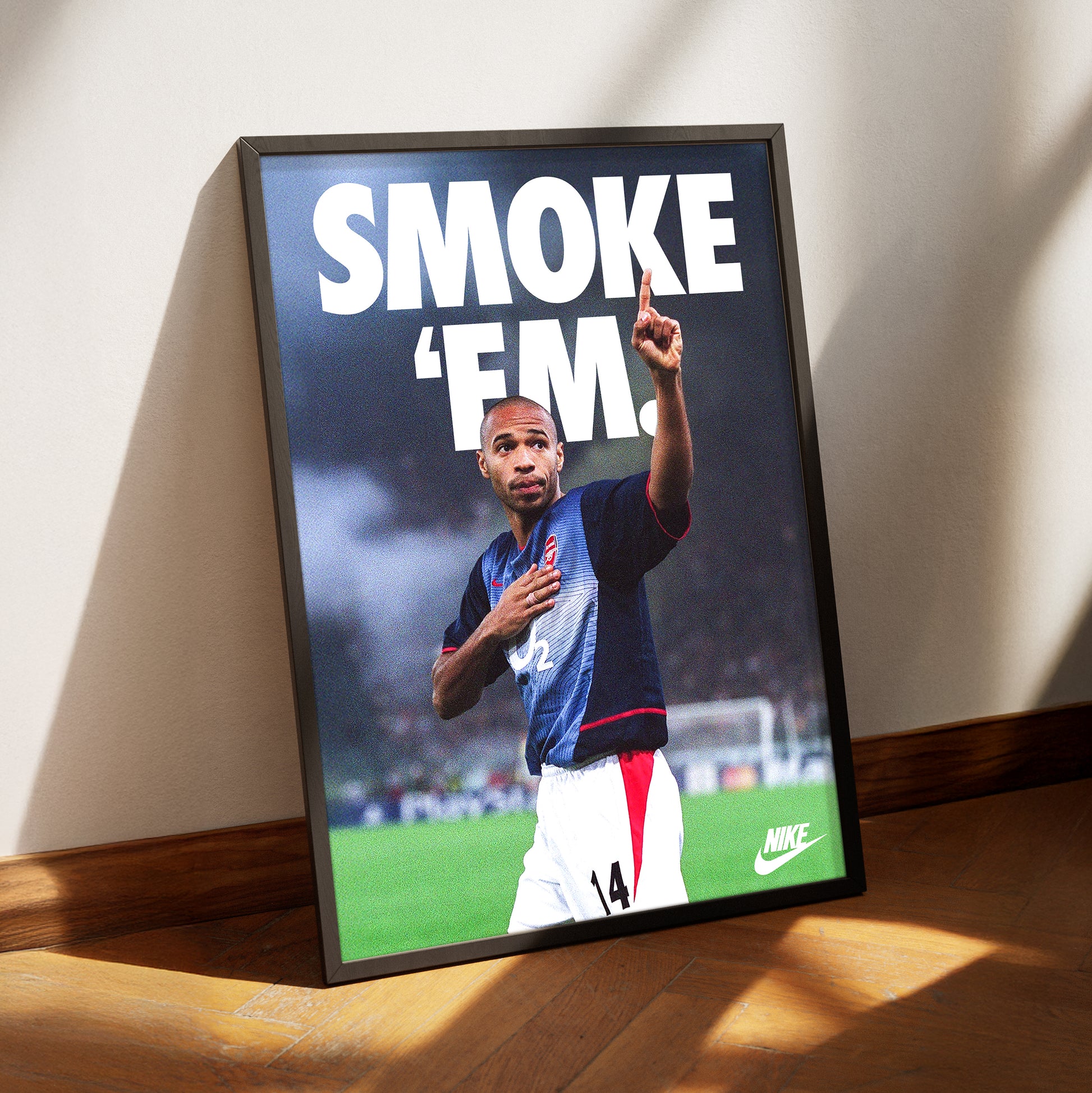 Thierry Henry 'Smoke 'Em' Poster