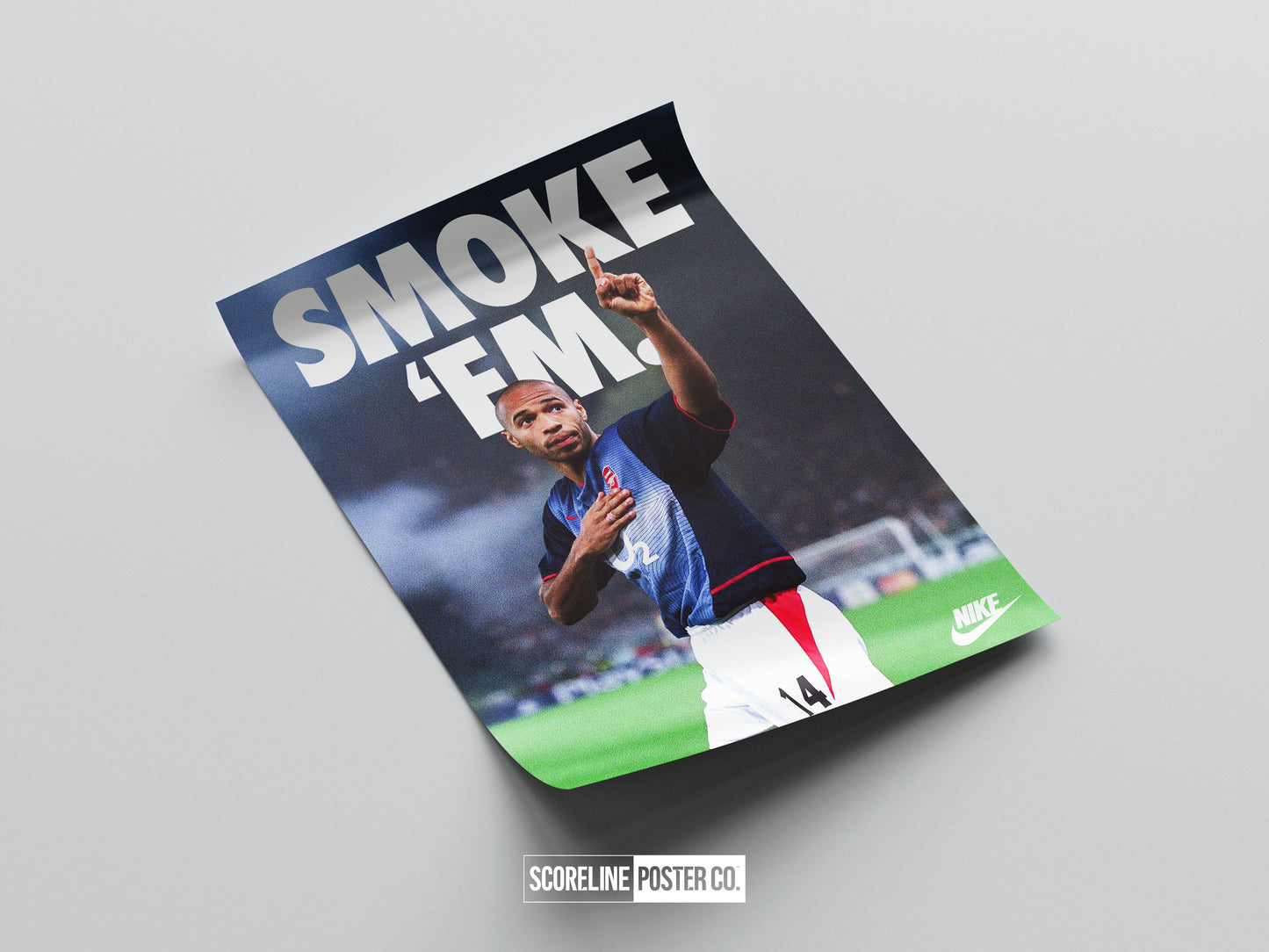 Thierry Henry 'Smoke 'Em' Poster