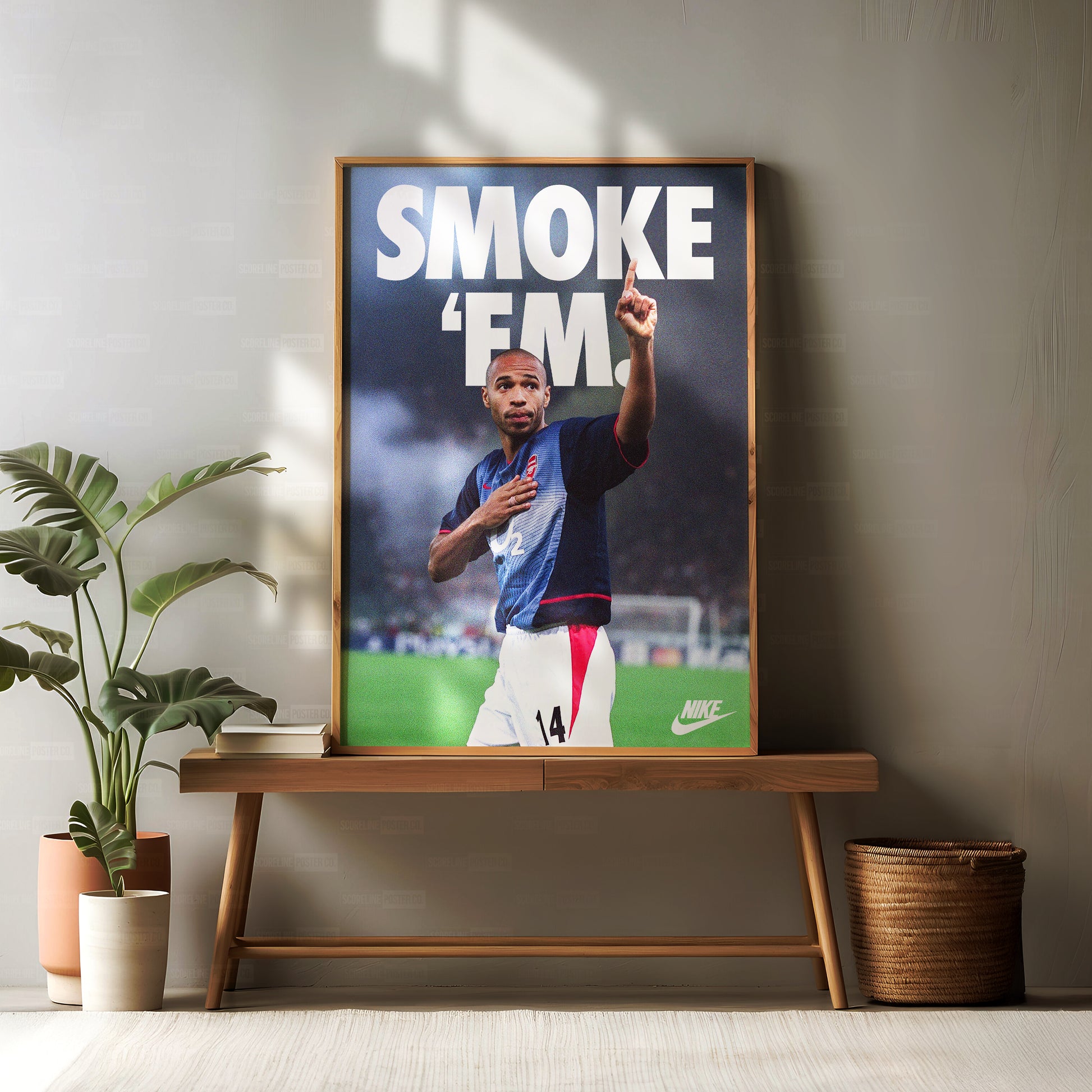 Thierry Henry 'Smoke 'Em' Poster