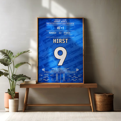 George Hirst Shirt Poster