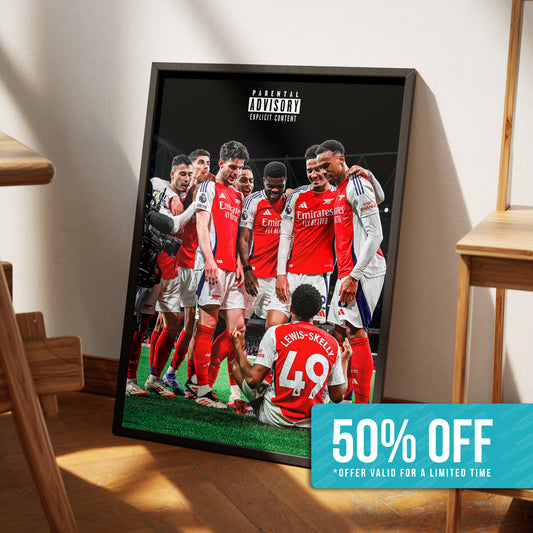 Arsenal 'Stay Humble' Poster