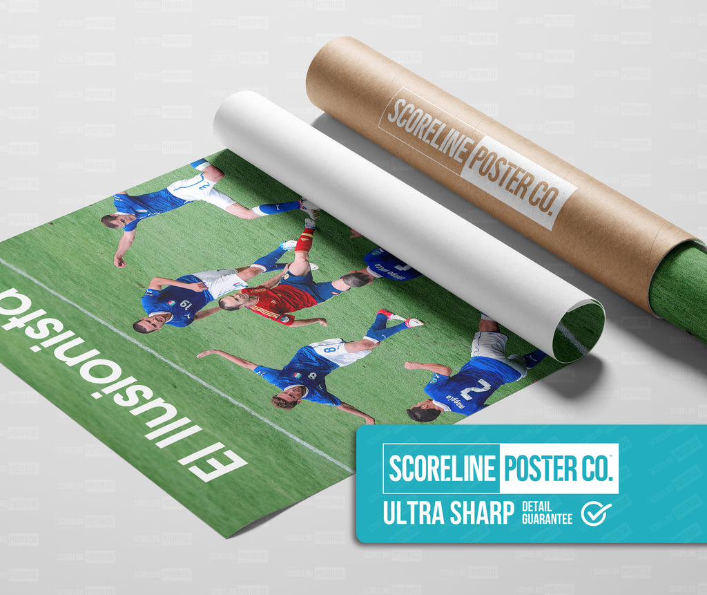 Andres Iniesta 'El Illusionista' Poster