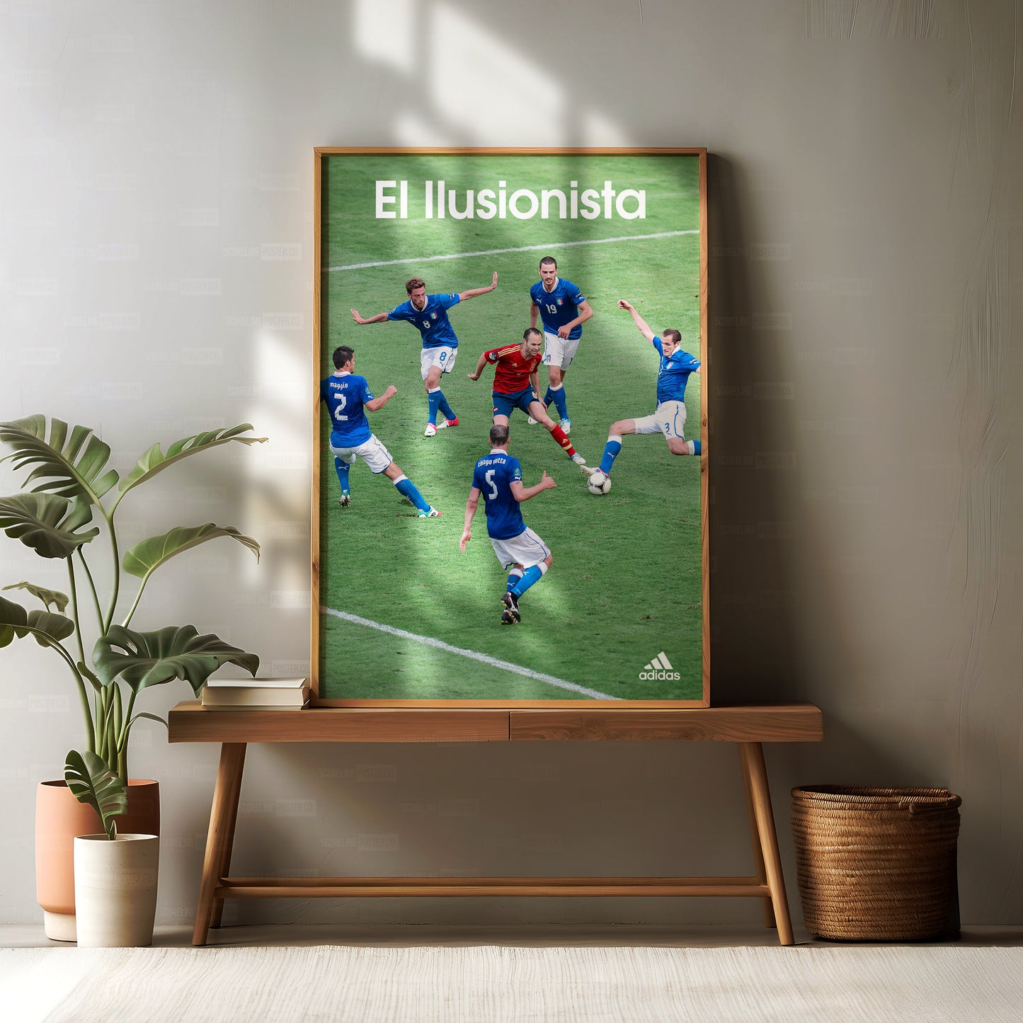 Andres Iniesta 'El Illusionista' Poster