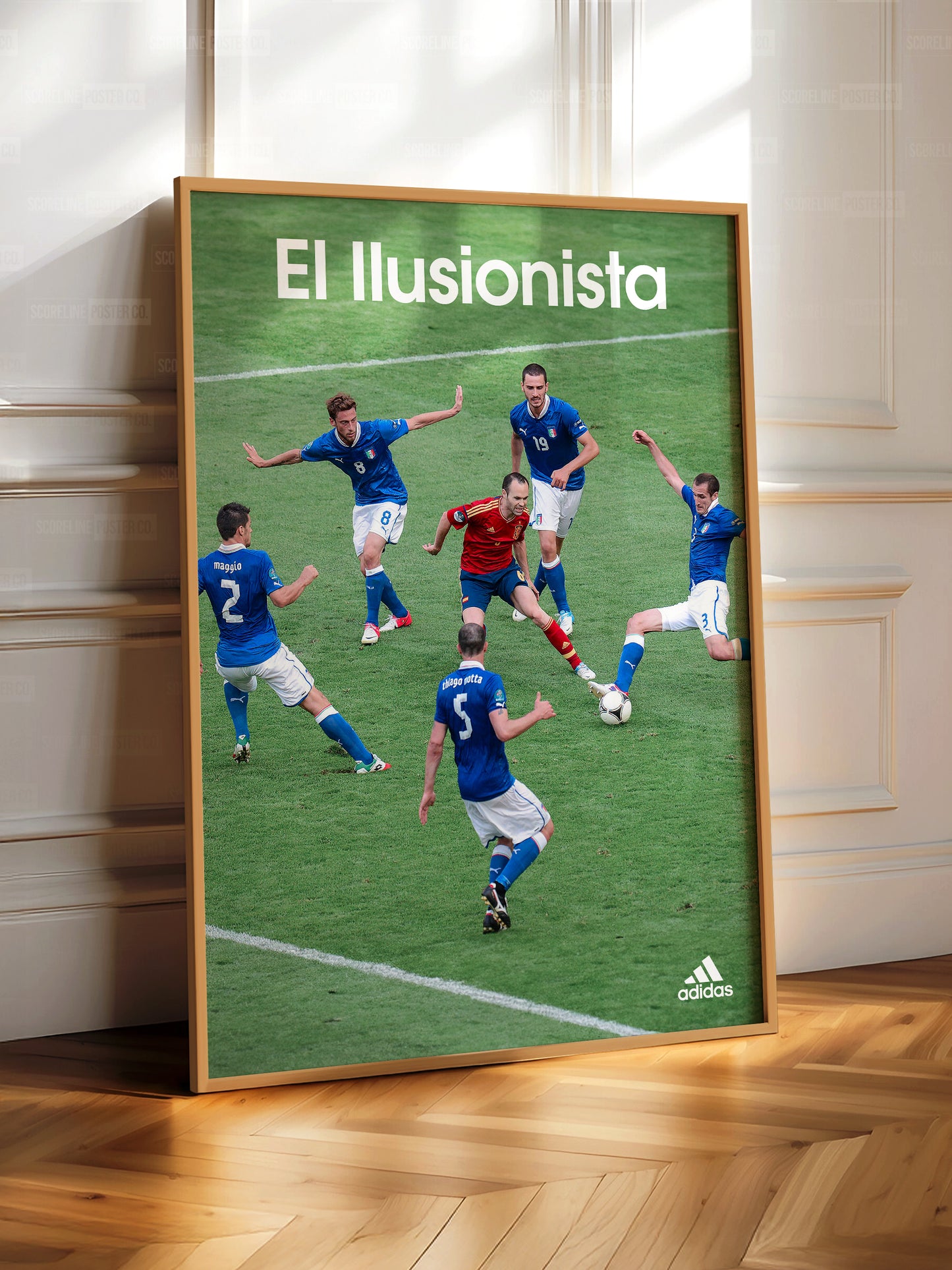 Andres Iniesta 'El Illusionista' Poster