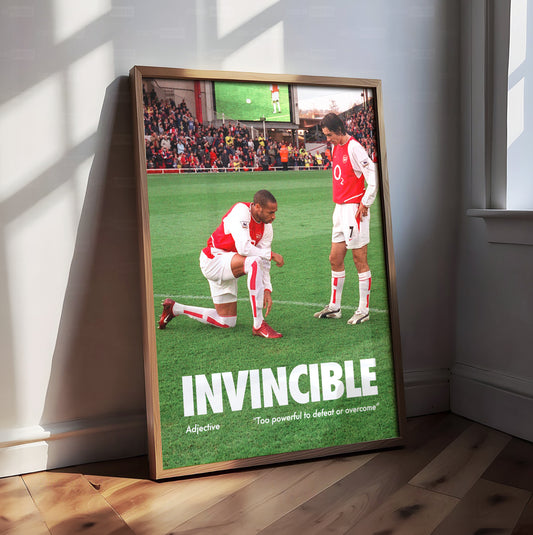 Arsenal 'Invincibles' Poster