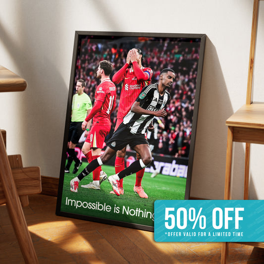 Alexander Isak 'Impossible' Poster