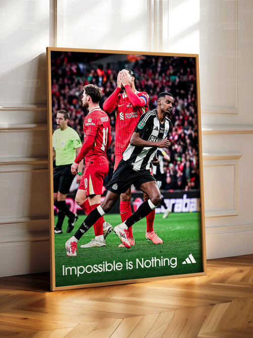 Alexander Isak 'Impossible' Poster
