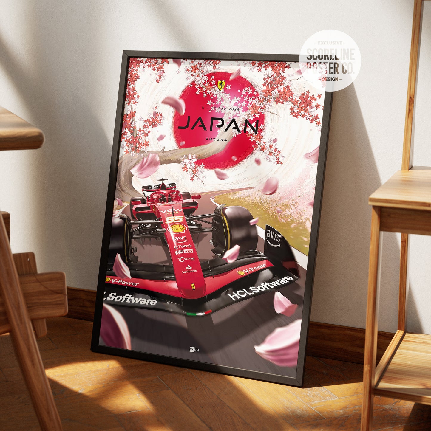 Japanese Grand Prix 2024 F1 Poster