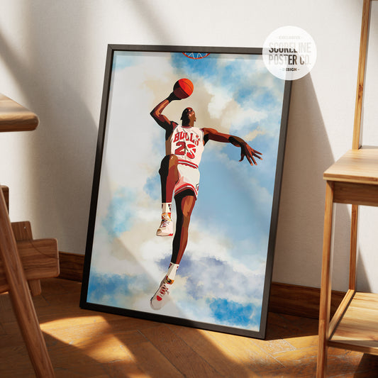 Michael Jordan 'Fly' Poster