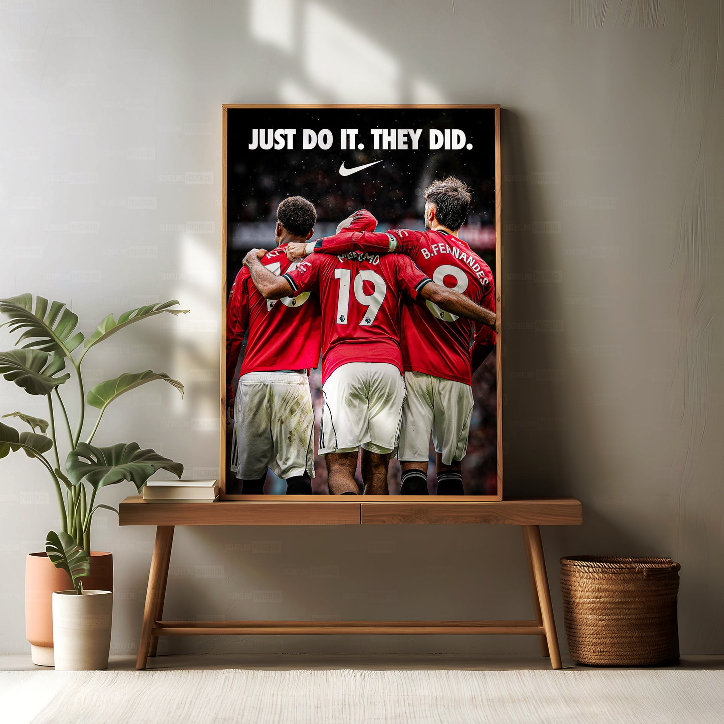 Bruno Fernandes, Amad Diallo, Bryan Mbeumo Poster