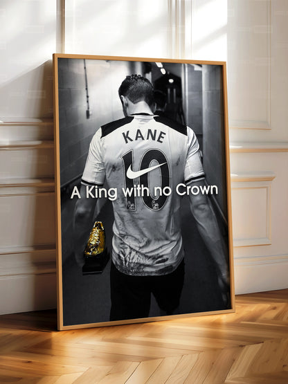 Harry Kane 'King With No Crown' Poster