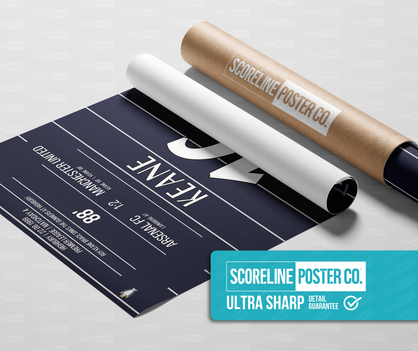 Roy Keane Shirt Poster