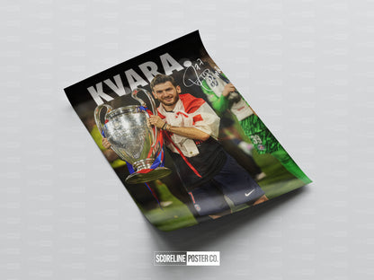 Khvicha Kvaratskhelia Poster