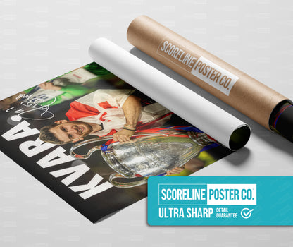 Khvicha Kvaratskhelia Poster