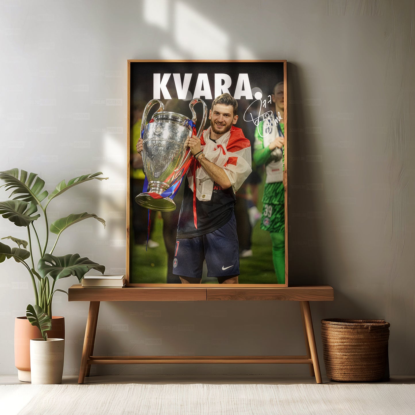 Khvicha Kvaratskhelia Poster