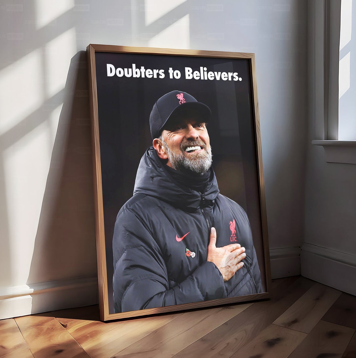 Jurgen Klopp 'Doubters To Believers' Poster